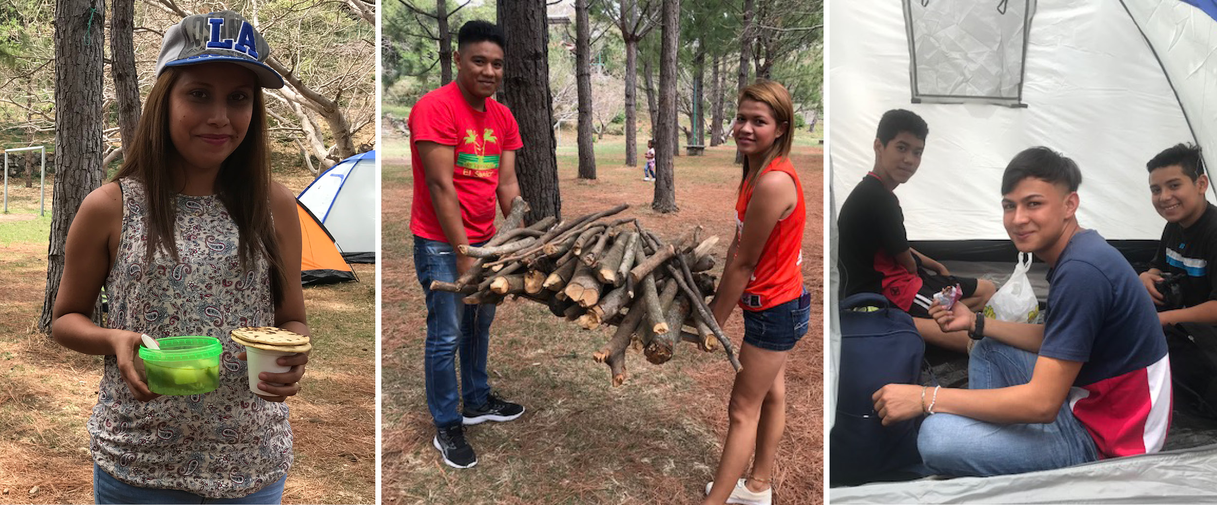 Camp Out Pic Collage