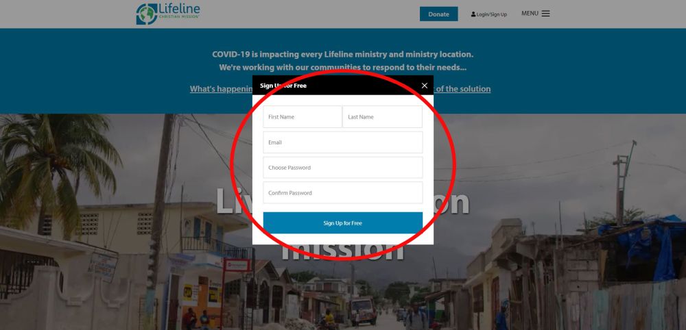 create your secure log in image3