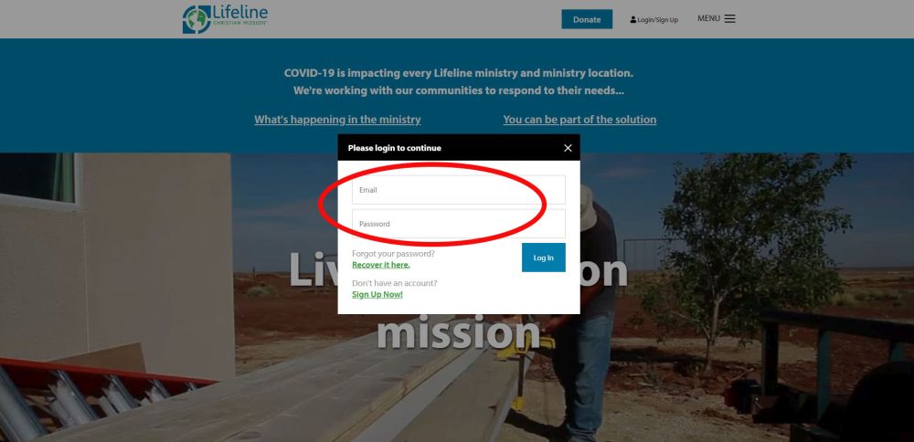 Create your secure log in image4