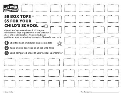 Box Tops For Education - Lifeline Christian Mission