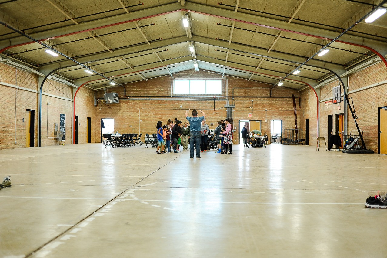 Photo of class activity in Gym