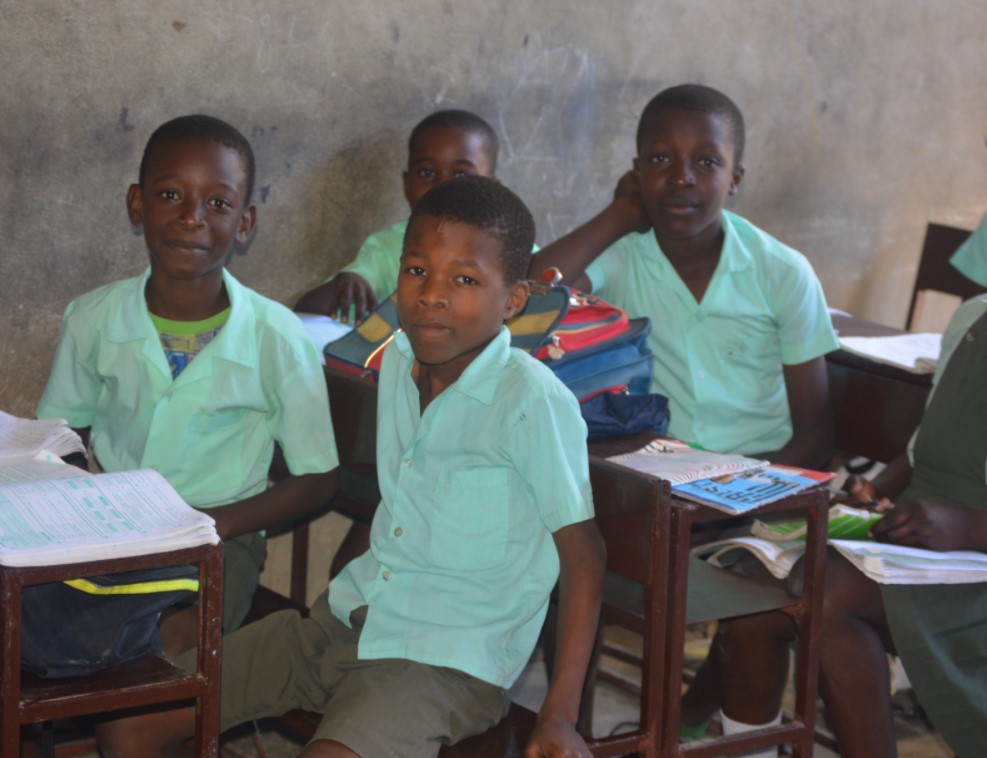 3rd Grade Class at Deuxieme-Plaine