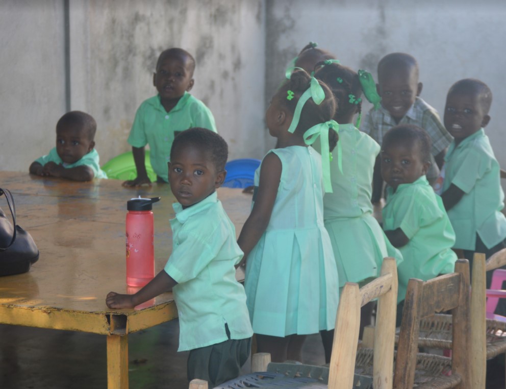 Preschool at Leogane!
